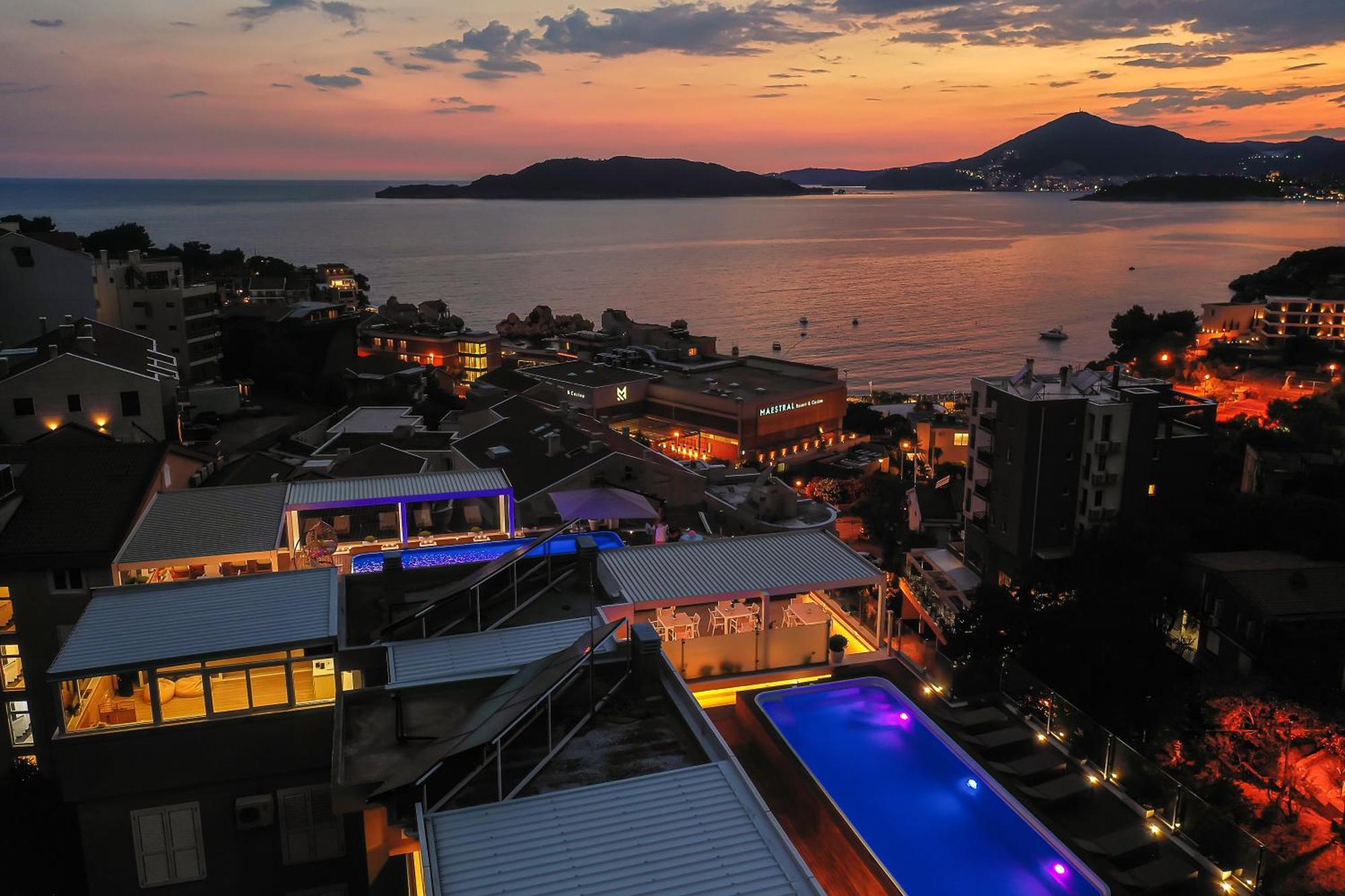 Vujanovic Apartments Sveti Stefan Ngoại thất bức ảnh